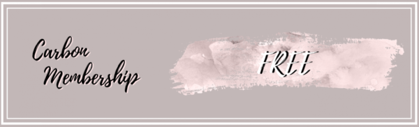 Carbon Blush Free Membership Banner