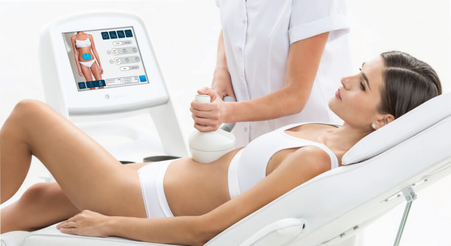 Women Receiving SlimMe Treatment